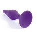 Фиолетовая анальная втулка Silcone Purple Plug Small - 10 см. Фиолетовая анальная втулка Silcone Purple Plug Small - 10 см.