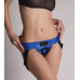 Синий пояс для страпона Strap-On-Me Harness Curious