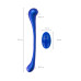 Синий многофункциональный вибратор Etern с пультом ДУ