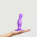 Фиолетовая насадка Strap-On-Me Dildo Plug Curvy size S