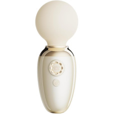 Бежевый мини-вибратор с функцией нагрева Ava Бежевый мини-вибратор с функцией нагрева Ava