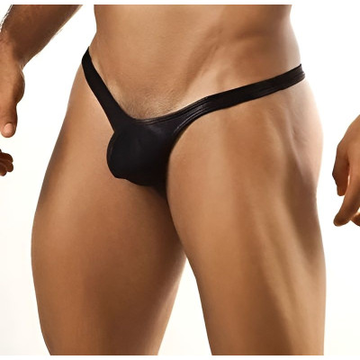 Черные сексуальные трусы-стринги