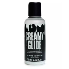 Лубрикант на водной основе Creamy Glide с консистенцией спермы - 75 мл.