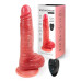 Телесный вибратор-реалистик с имитацией семяизвержения - 26 см.
