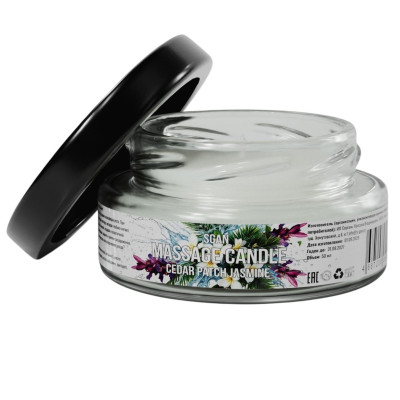 Массажная свеча «Кедр - Пачули - Жасмин» - 50 мл.