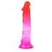 Яркий розово-красный фаллоимитатор с присоской Яркий розово-красный фаллоимитатор с присоской