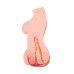Реалистичный мастурбатор в форме женского тела с 2 любовными входами