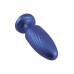 Синяя анальная пробка 4 Inch Silicone Anal Plug - 12 см.