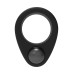 Черное эрекционное кольцо Cockring Single Weight