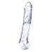 Прозрачная насадка-удлинитель Length Enhancer с подхватом - 22,3 см.