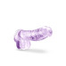 Сиреневый фаллоимитатор 6 Inch Crystalline Dildo - 15,2 см.