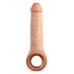 Телесная насадка-удлинитель Thrive 8.75 Inch Realistic Penis Extender Sleeve - 22,2 см.