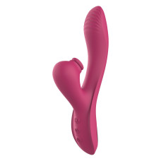 Розовый вибратор-кролик Dual G-Spot Vibe - 22,5 см.