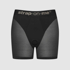 Трусики-шорты для фиксации насадок Strap-on-me Harness Lingerie Halo - size M