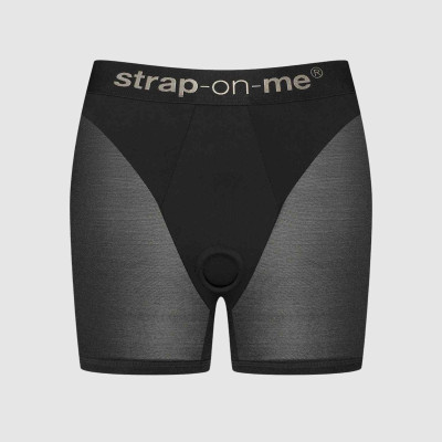 Трусики-шорты для фиксации насадок Strap-on-me Harness Lingerie Halo - size M