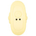 Желтая анальная пробка с вибрацией Cuties Vibrating Mini Butt Plug - 8 см.