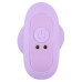 Сиреневая анальная пробка с вибрацией Cuties Vibrating Mini Butt Plug - 8 см.
