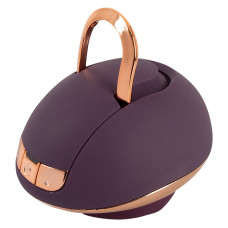 Фиолетовый вращающийся массажёр для вульвы Rotating Vulva Massager