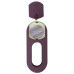 Фиолетовый вибратор для ношения в трусиках ARIVA RC Panty Vibrator