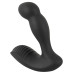 Черный вибростимулятор простаты RC Prostate Massager - 13,1 см.