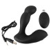 Черный вибростимулятор простаты RC Prostate Massager - 13,1 см.