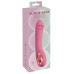 Розовый тонкий вибратор для точки G Slim G-Spot Rose - 21,4 см.