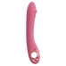 Розовый тонкий вибратор для точки G Slim G-Spot Rose - 21,4 см.