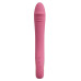 Розовый тонкий вибратор для точки G Slim G-Spot Rose - 21,4 см.