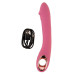 Розовый тонкий вибратор для точки G Slim G-Spot Rose - 21,4 см.