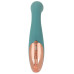 Бирюзовый вибратор для точки G The Magician G-Spot Vibrator - 19 см.
