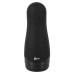 Черный вибромастурбатор с подогревом Masturbator with 3 Functions