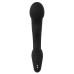 Черный силиконовый вибратор G   P-Spot Vibrator - 16,8 см.
