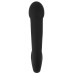 Черный силиконовый вибратор G   P-Spot Vibrator - 16,8 см.