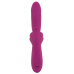 Лиловый вибратор-кролик 4 Function Vibrator - 24 см.
