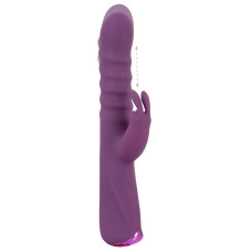 Фиолетовый вибратор-кролик 2 Function Rabbit Vibrator - 23,7 см.