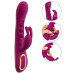 Лиловый вибратор-кролик 2 Function Vibrator Squirting - 22,5 см.
