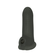 Черный фаллоудлинитель Striker - 13,5 см.