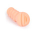 Телесный мастурбатор-вагина с эрекционными кольцами в комплекте