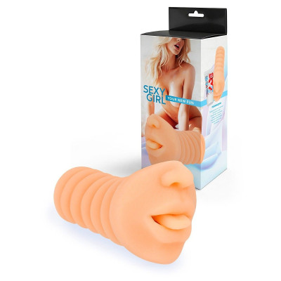 Телесный мастурбатор в виде сексуального ротика