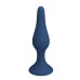 Синяя анальная пробка Slim Anal Plug XL - 15,4 см.