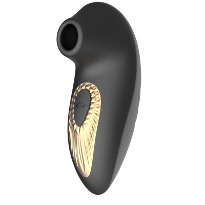 Черный вакуумный стимулятор клитора