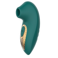 Зеленый вакуумный стимулятор клитора