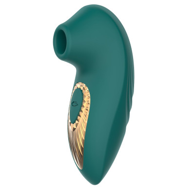 Зеленый вакуумный стимулятор клитора