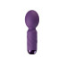 Фиолетовый мини-wand вибратор для стимуляции эрогенных зон