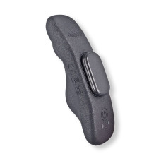 Черный перезаряжаемый вибратор в трусики с управлением через приложение