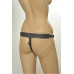 Кожаные трусики с плугом Kanikule Leather Strap-on Harness Anatomic Thong