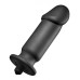 Анальный вибратор XL Silicone Vibrating Anal Plug - 19,5 см.