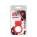 Красное эрекционное виброкольцо LIT-UP SILICONE STIMU RING 3 RED