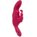 Розовый вибратор SASHAY VIBRATOR BUNNY I - 18 см.