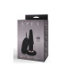 Чёрная анальная вибропробка APEX BUTT PLUG SMALL BLACK - 14 см.